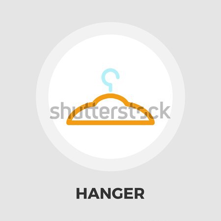 Hanger flat icon Stock photo © smoki