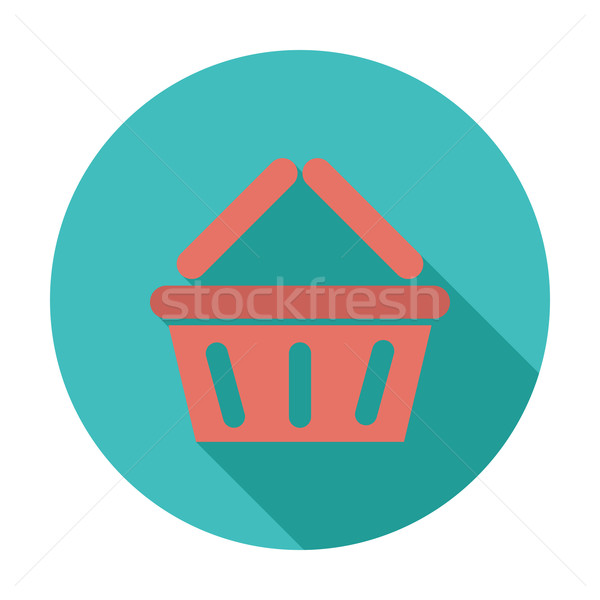 Basket for products Stock photo © smoki