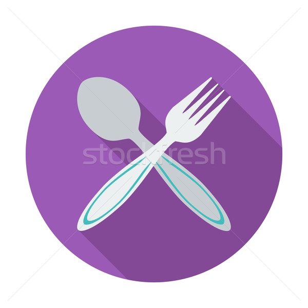 Spoon, fork. Stock photo © smoki