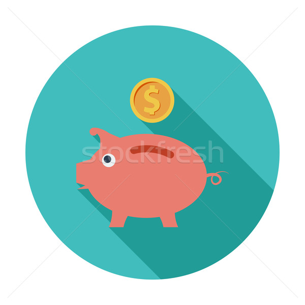 Stock photo: Piggy bank