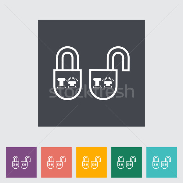 Locking doors Stock photo © smoki