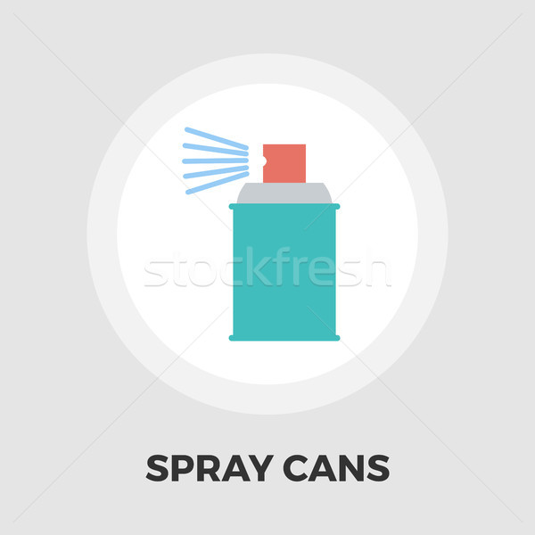 Spray chemicaliën icon vector geïsoleerd witte Stockfoto © smoki