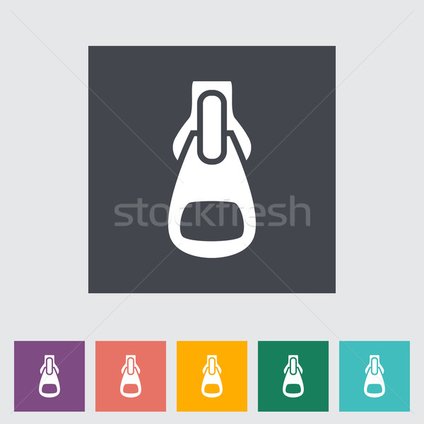 Zipp icon Stock photo © smoki