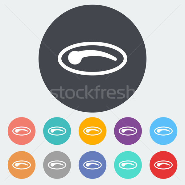 Car door handle, single icon. Stock photo © smoki