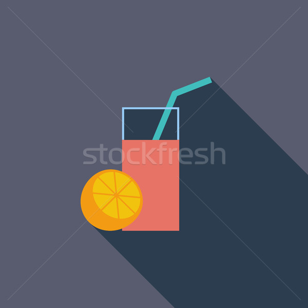 Fruit juice icon. Stock photo © smoki