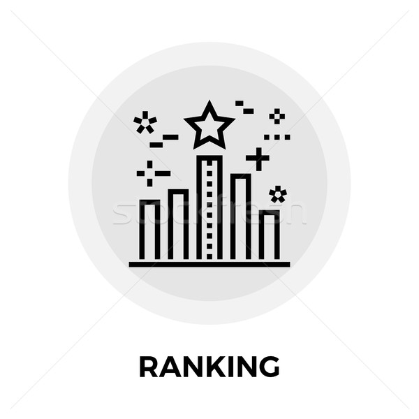 Ranking Line Icon Stock photo © smoki