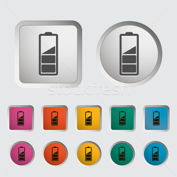 Charging the battery, single icon. Stock photo © smoki