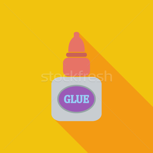 Glue icon Stock photo © smoki