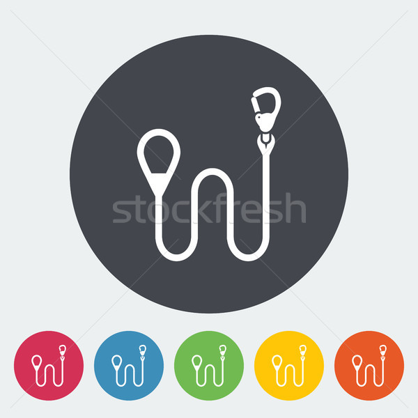 Stock photo: Leash icon