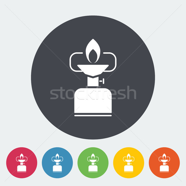 Camping stove Stock photo © smoki