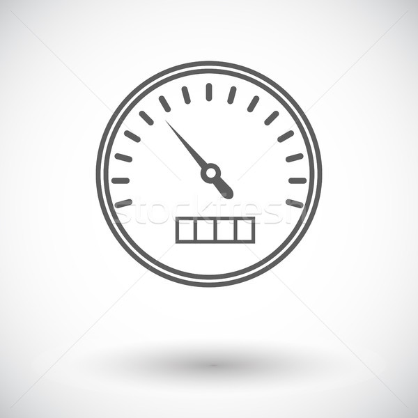 Speedometer icon. Stock photo © smoki