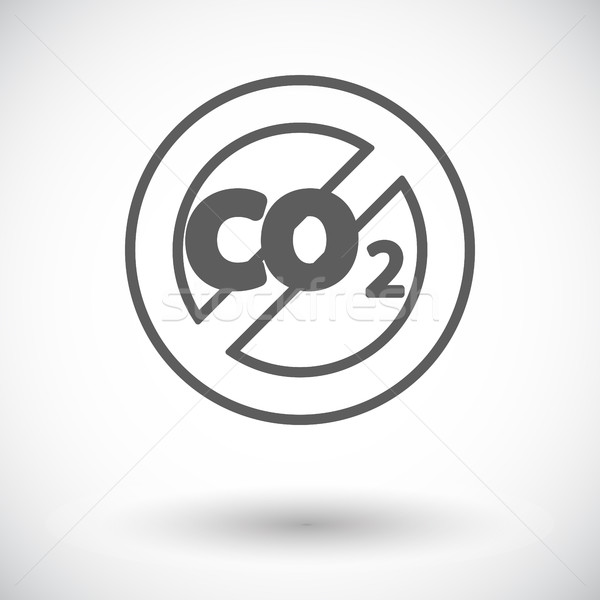 CO2 icon Stock photo © smoki