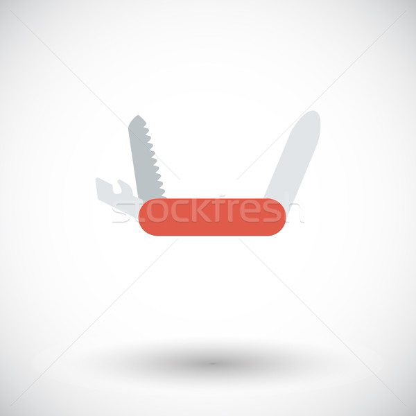 Knife icon Stock photo © smoki