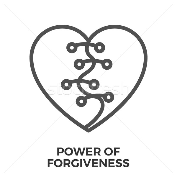 Power of forgiveness Stock photo © smoki