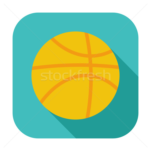 Stock foto: Basketball · Symbol · Farbe · Design · Hintergrund · Team