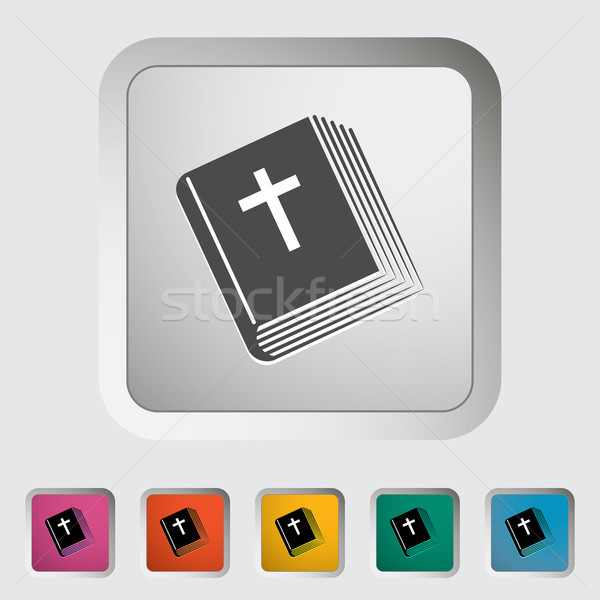 Bible single icon. Stock photo © smoki