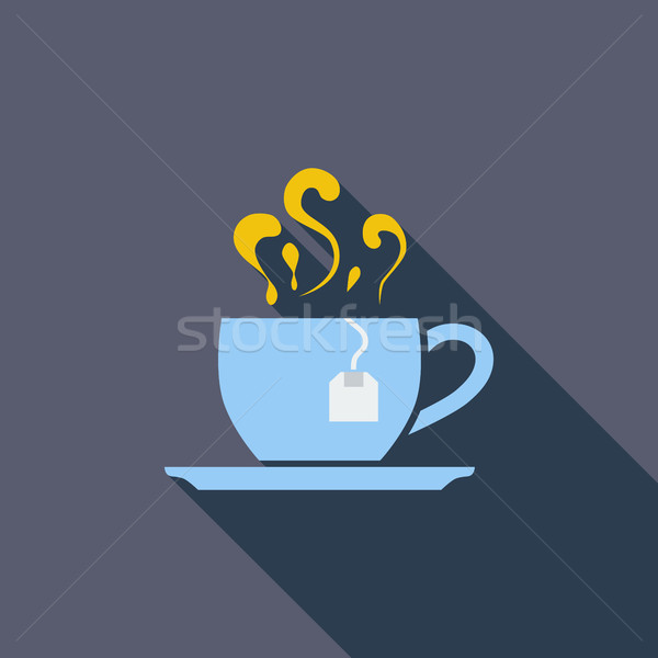Tea icon Stock photo © smoki