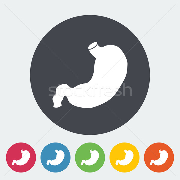 Stomach icon. Stock photo © smoki