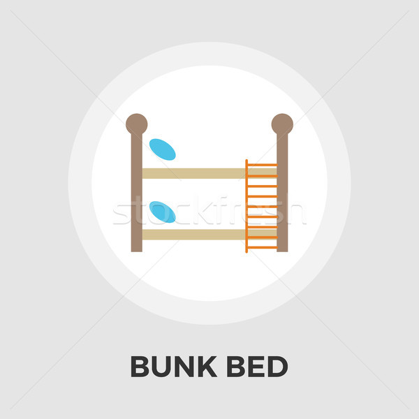 Bunk bed Vector Flat Icon Stock photo © smoki