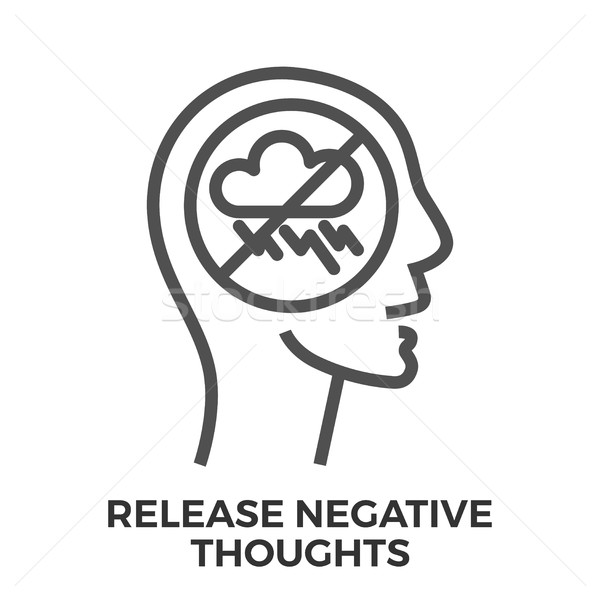 Release negative thoughts Stock photo © smoki