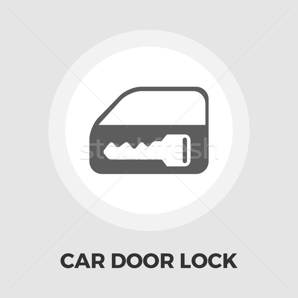 Window Lock Flat Icon Vector Illustration C Oleksii Afanasiev
