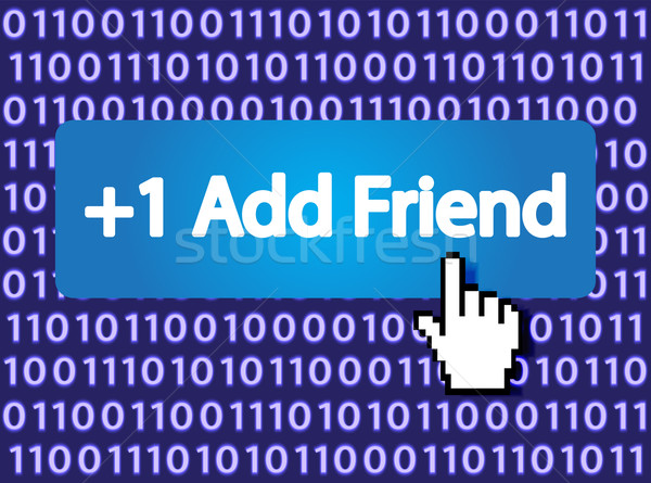 Add Friend +1 Stock photo © smoki