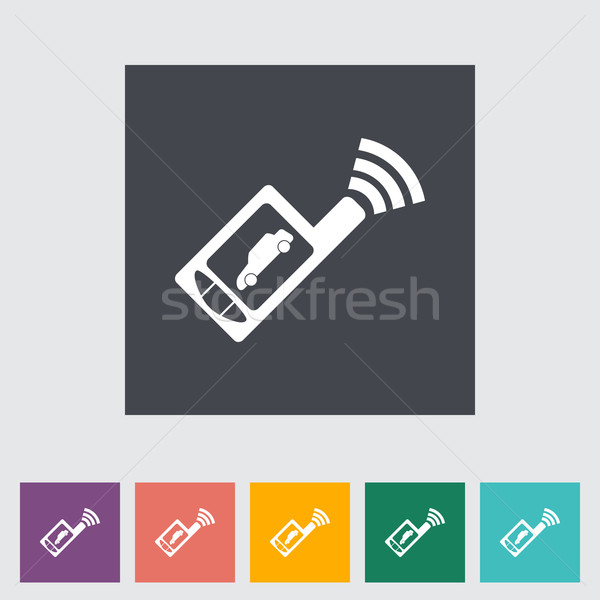 Remote control flat icon Stock photo © smoki