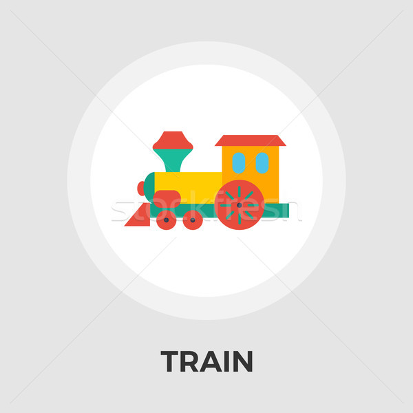 列車 ベクトル アイコン 孤立した 白 ストックフォト © smoki