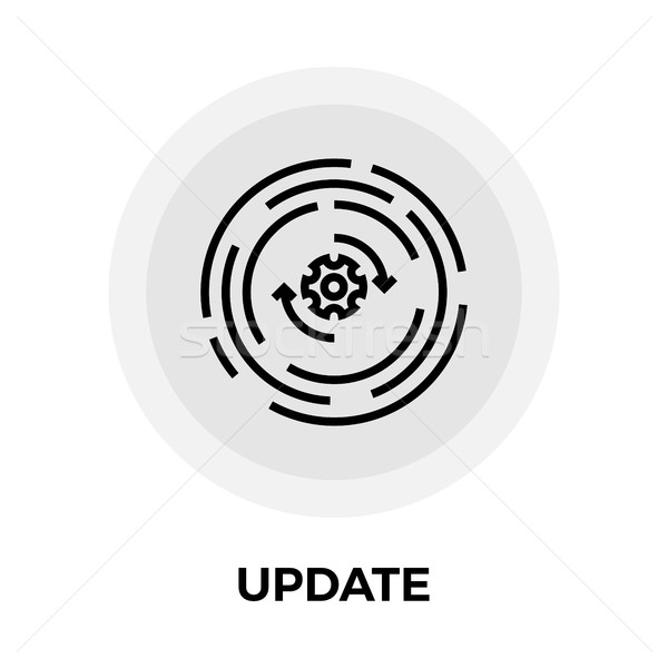 Update Line Icon Stock photo © smoki