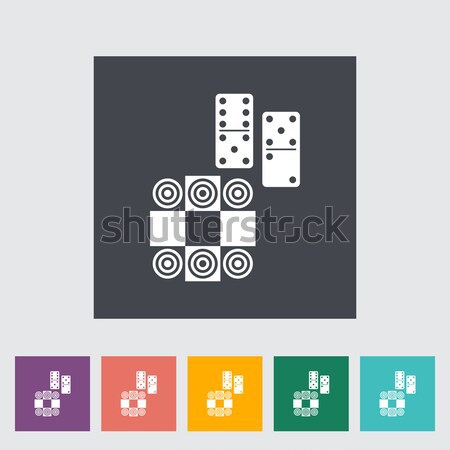 Craps icon  Stock photo © smoki