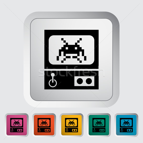 Retro Arcade Machine Stock photo © smoki