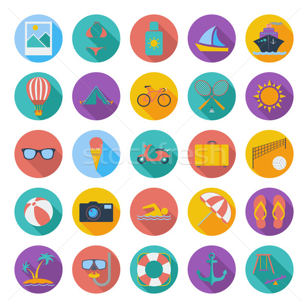 Stock photo: Summer Icons