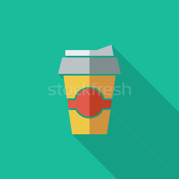 Paper fast food cup.  Stock photo © smoki