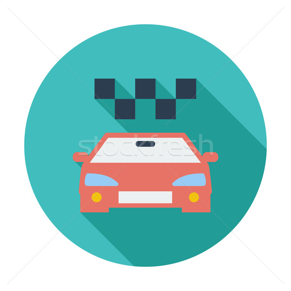 Icona taxi colore business design segno Foto d'archivio © smoki