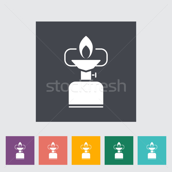 Camping stove Stock photo © smoki