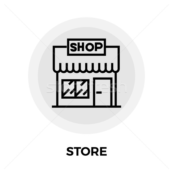 Store Line Icon Stock photo © smoki