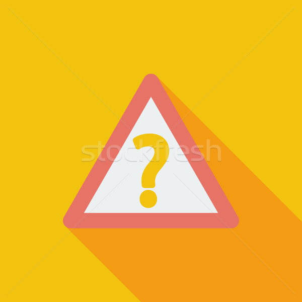 Question single icon. Stock photo © smoki