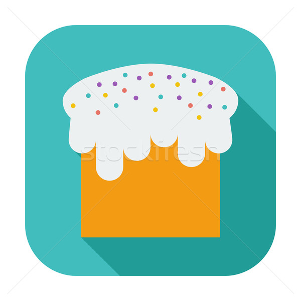 Easter cake single icon. Stock photo © smoki