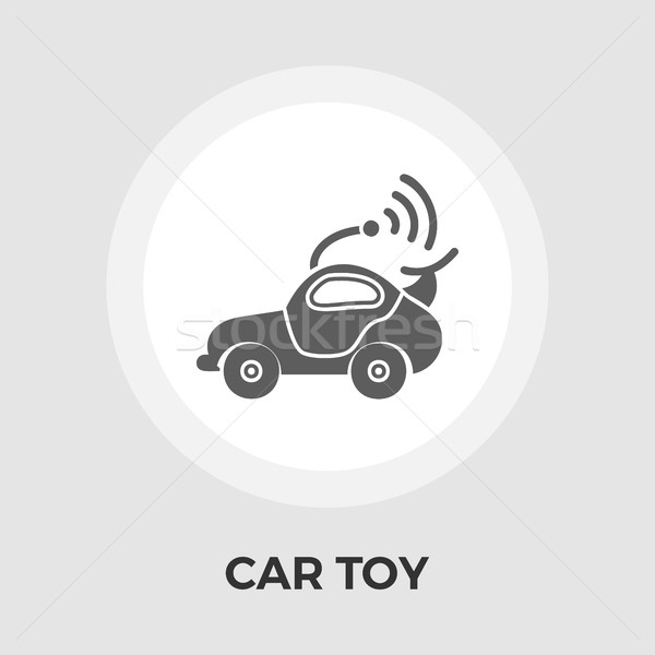 Car toy Vector Flat Icon Stock photo © smoki