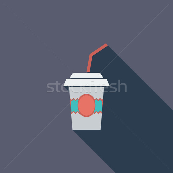 Paper fast food cup Stock photo © smoki