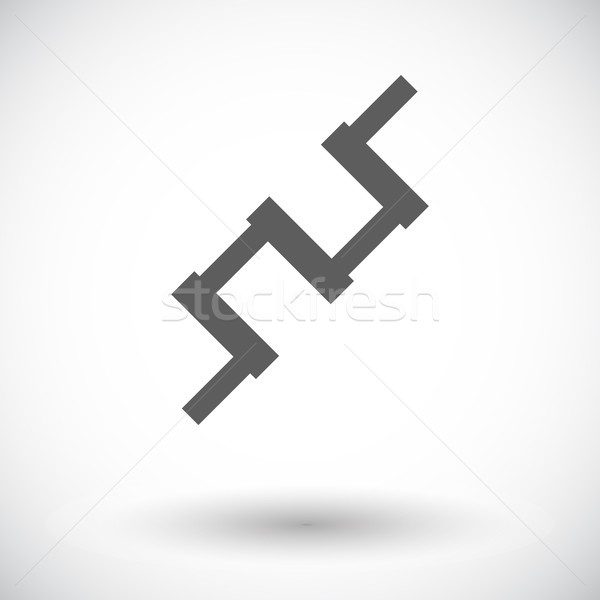 Crankshaft single icon. Stock photo © smoki