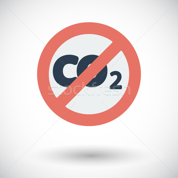 CO2 icon Stock photo © smoki