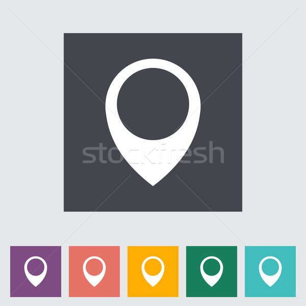 Mapa ícone negócio tecnologia assinar viajar Foto stock © smoki