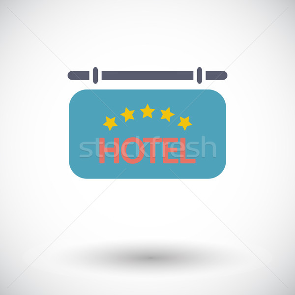 Hotel icon Stock photo © smoki