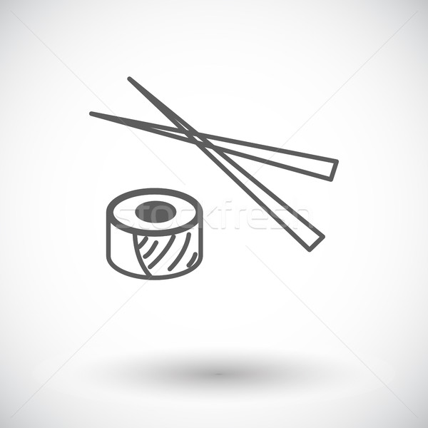 Sushi icon. Stock photo © smoki
