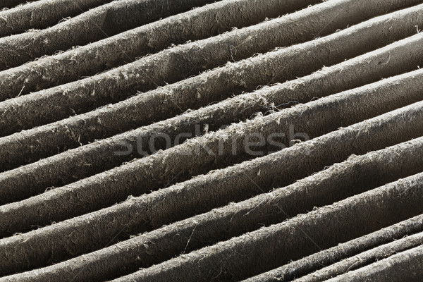 Sucia aire filtrar coche acondicionador de aire Foto stock © smuay