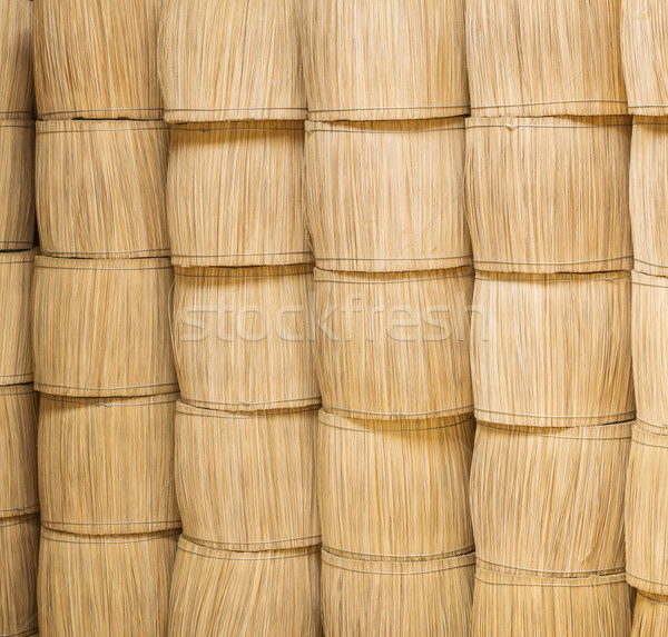 Stacks of wood sticks bundle Stock photo © smuay