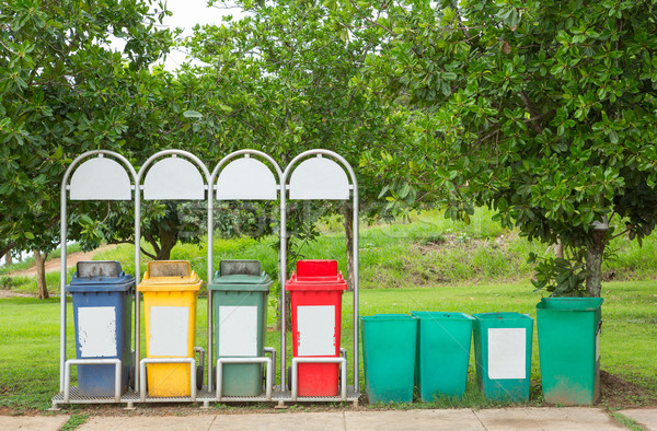 Plastic bin Stock photo © smuay