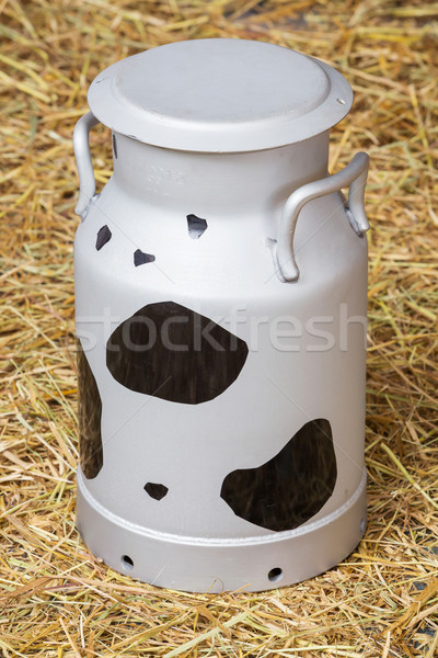 Aluminum Milk Barrel Stock photo © smuay