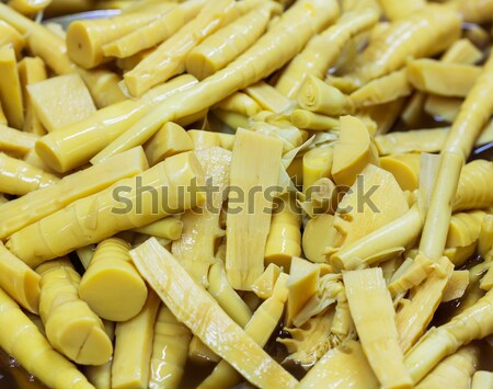 Boiled bamboo shoots Stock photo © smuay